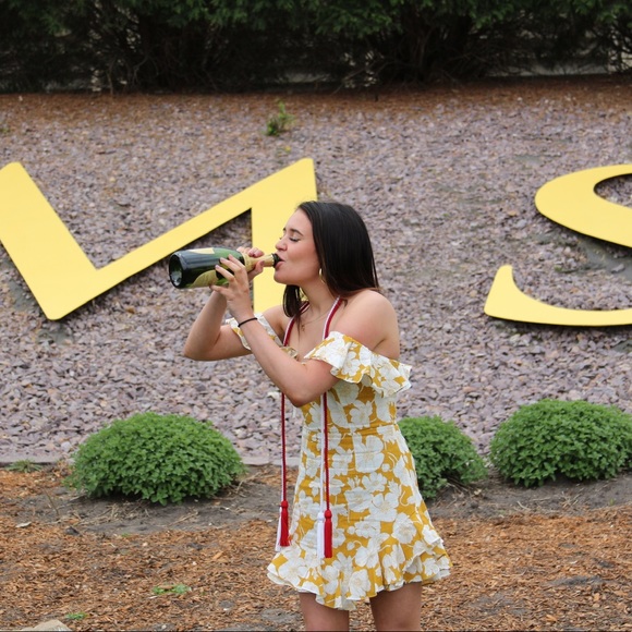 Hello Molly WALK TO REMEMBER DRESS MUSTARD dress - Picture 6 of 7